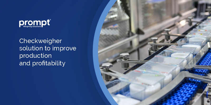 Checkweigher solution by Prompt Weighing Scale