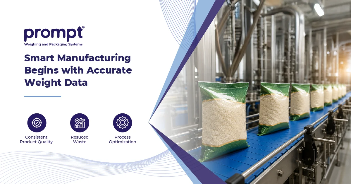 Smart Manufacturing Starts with Accurate Weight Data