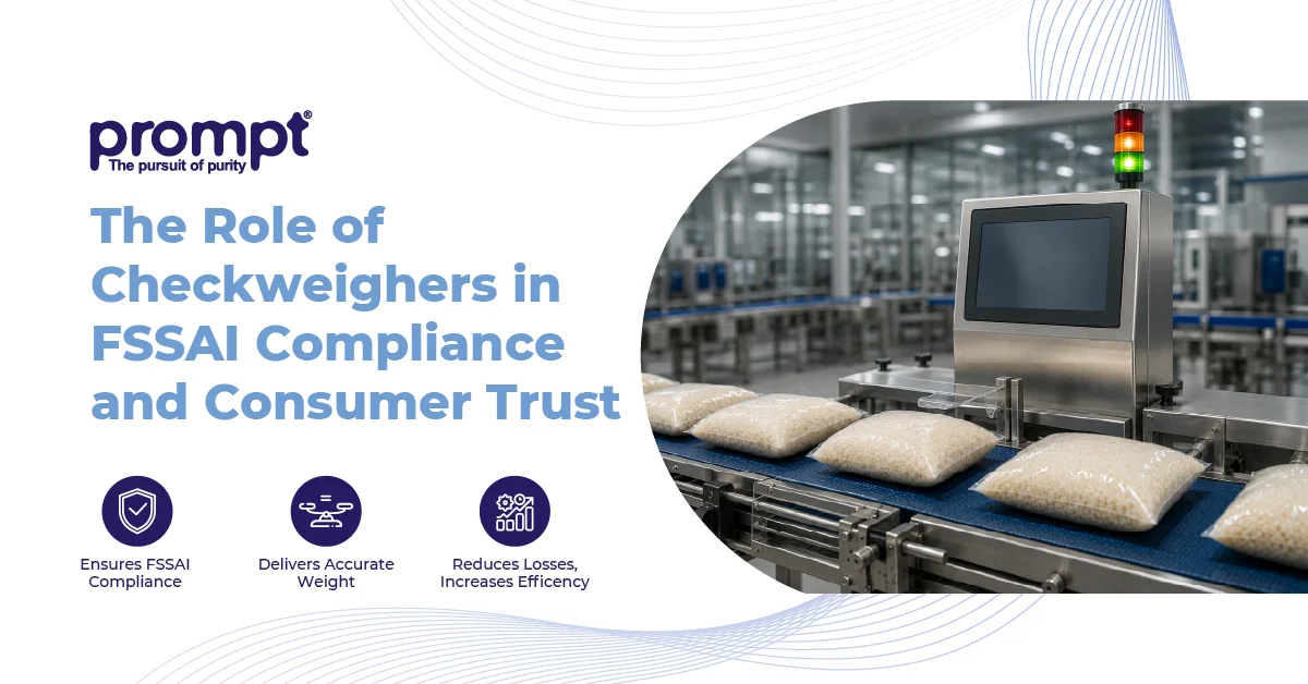 The Role of Checkweighers in FSSAI Compliance and Consumer Trust